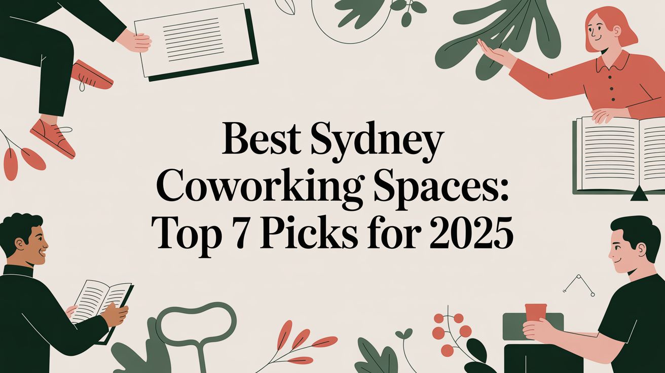 best sydney coworking spaces illustrated banner